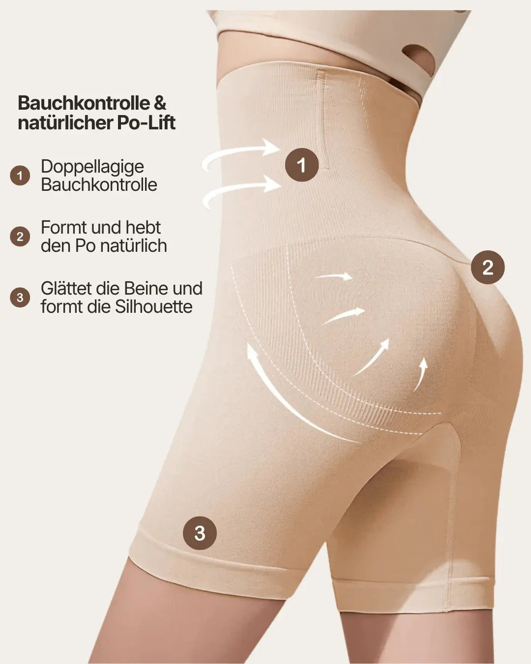 Shaping Tummy Control Shorts - Belluna